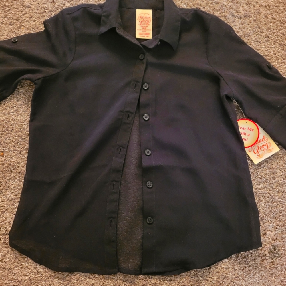Faded Glory sheer top